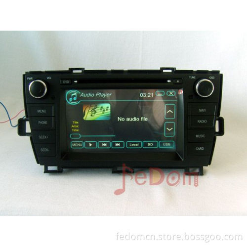 in-Dash Car Multimedia System Navigation+Bluetooth+Radio+Phone Book+iPod Player for Toyota Pruis (C7065TP)